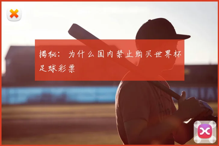 揭秘：为什么国内禁止购买世界杯足球彩票