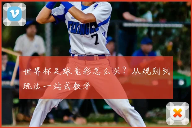 世界杯足球竞彩怎么买？从规则到玩法一站式教学